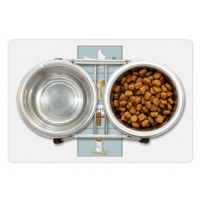 Greeting and Welcoming Image Pet Mat