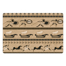 Horses Royals and Warriors Pet Mat