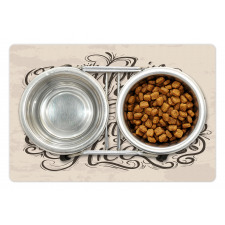 Thanksgiving Wording Pet Mat