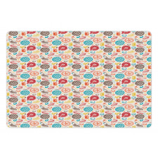 Bakery and Kitchen Items Pet Mat