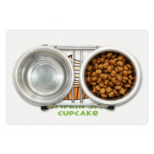 Autumn Cupcake Pet Mat