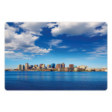 Skyline of Boston Pet Mat