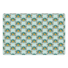 Sailor and Captain Ahoi Pet Mat