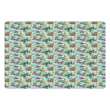 Exotic Summer Butterfly Pet Mat