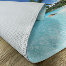 Anse Lazio Beach Surf Place Mats