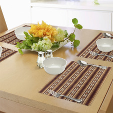 Old American Motif Place Mats