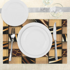 Jeans Denim Patchwork Place Mats