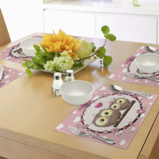 Couple on Branch Place Mats