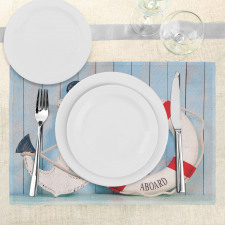 Anchor and Life Buoy Place Mats