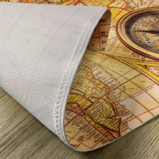 Old World Map Place Mats