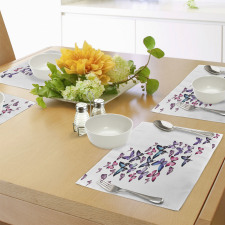 Wings Feminine Place Mats