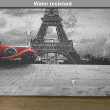 French Car Dark Clouds Place Mats