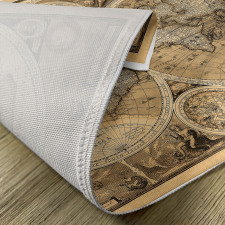 Accvrat Map of World Place Mats