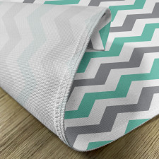 Geometric Wavy Zigzag Place Mats