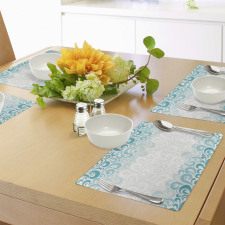 Floral Classic Design Place Mats