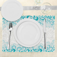 Floral Classic Design Place Mats