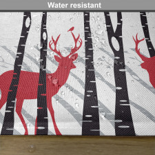 Deer Tree Forest Bird Place Mats