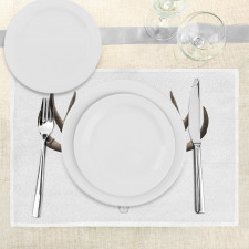 Deer Skull Skeleton Place Mats