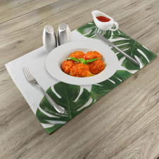 Swiss Cheese Plant Place Mats