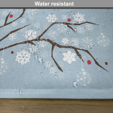 Snowflakes on Branches Place Mats