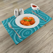 Abstract Australian Dots Place Mats