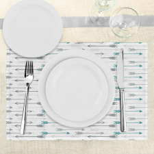 Arrow Pattern Horizontal Place Mats