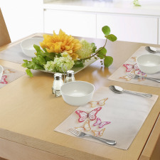 Paper Cut Image Place Mats