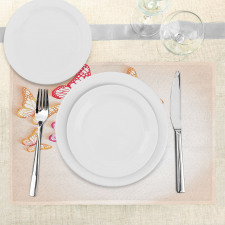 Paper Cut Image Place Mats