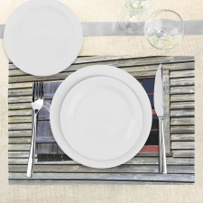 Village Cottage Shutter Place Mats