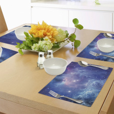 Star Clusters in Space Place Mats