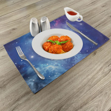 Star Clusters in Space Place Mats