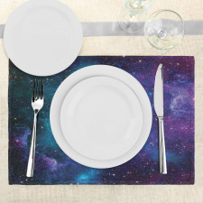 Galaxy Stars in Space Place Mats