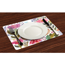 Bear with Flowers Place Mats
