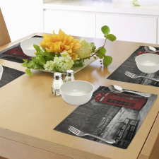 Famous City Landmark Place Mats