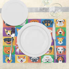 Terrier Labrador Breed Pets Place Mats