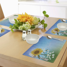 Sunflowers Chamomiles Place Mats