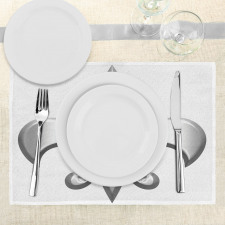 Lily Flower Place Mats