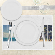 Hawaii Themed Place Mats