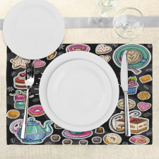 Patisserie Dessert Place Mats