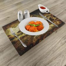 Old Scottish Castle Place Mats