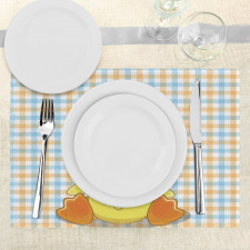 Hipster Boho Cool Duck Place Mats