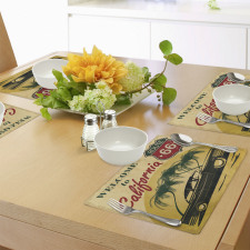 California Advertising Place Mats