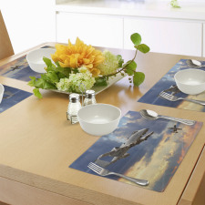 Aviataion Theme Design Place Mats