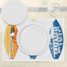 Surf Fun Water Sports Place Mats