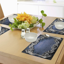 Gothic Iron Ornament Place Mats