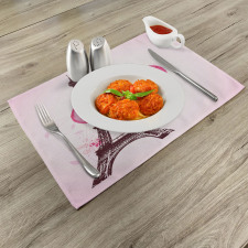 Romance Love Art Place Mats