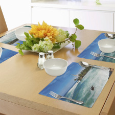 Palms Beach Seaside Place Mats