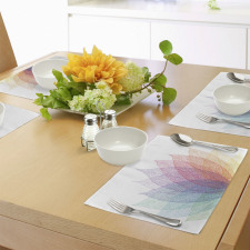 Delicate Leaves Art Place Mats