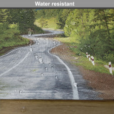 Mountain Landscape Road Place Mats