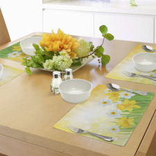 Flower Garden in Summer Place Mats